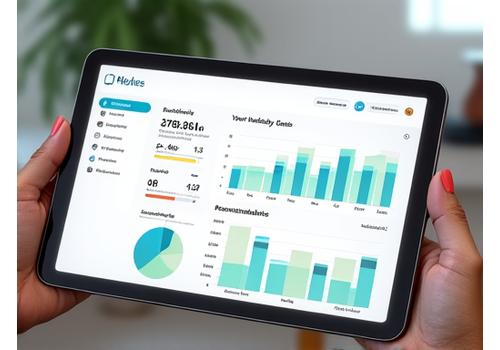 Interfaz de usuario del dashboard de AlmaVibra mostrando datos de progreso e IA.